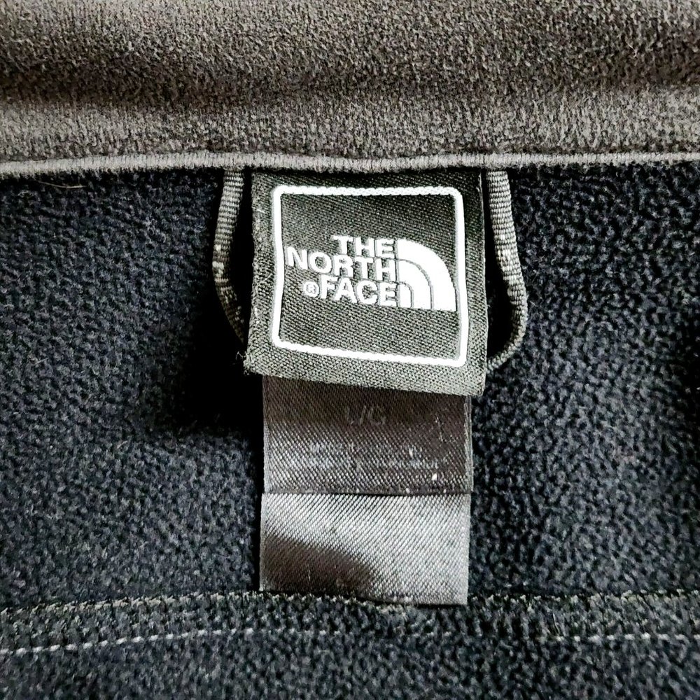 The North Face Apex Bionic Full Zip Jacket Mens Gray Black Colorblock - Picture 8 of 9